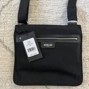 NWT MZ Wallace Crossbody Bedford Moto Olympia Swingpack, BLACK